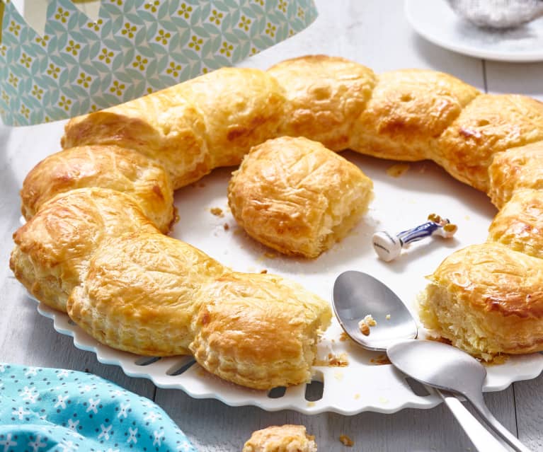 Couronne feuilletée des rois - Recette par Sodiaal Professionnel