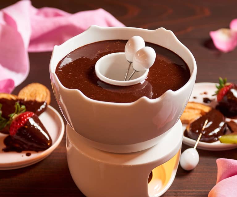 Fondue de chocolate, Receitas