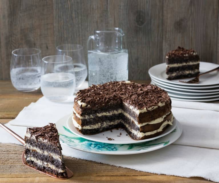 Torta con semi di papavero