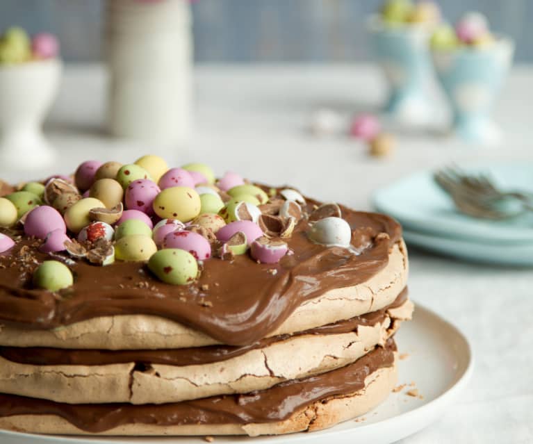 Cokelat Meringue Stack