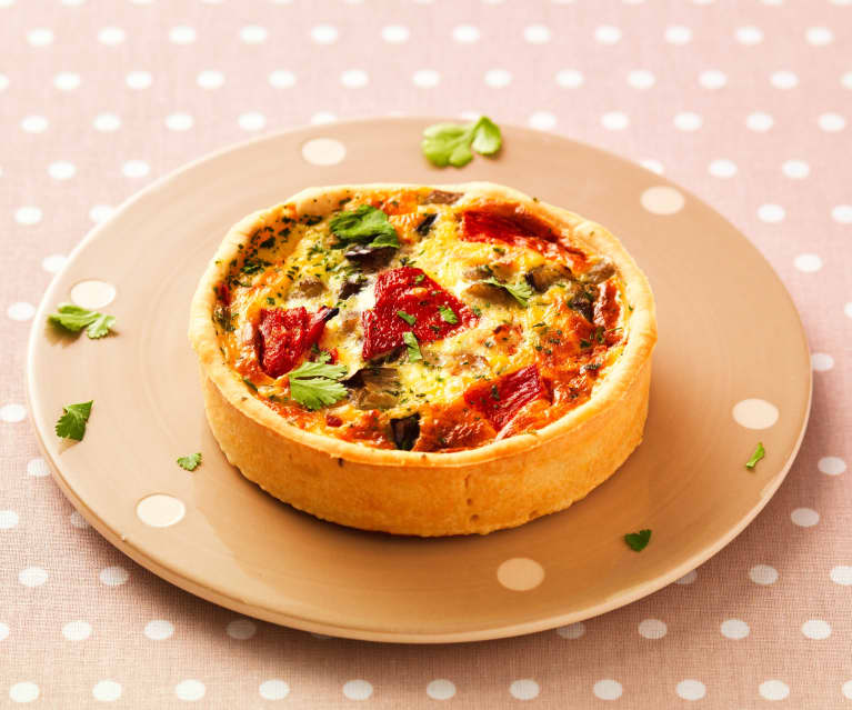 Tartelette aux légumes d'été