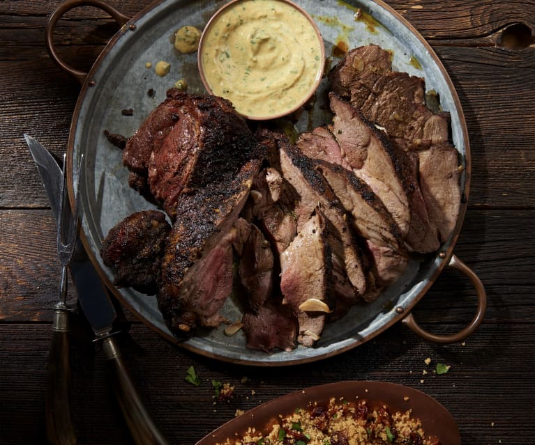 Agnello alla marocchina con cous cous al limone