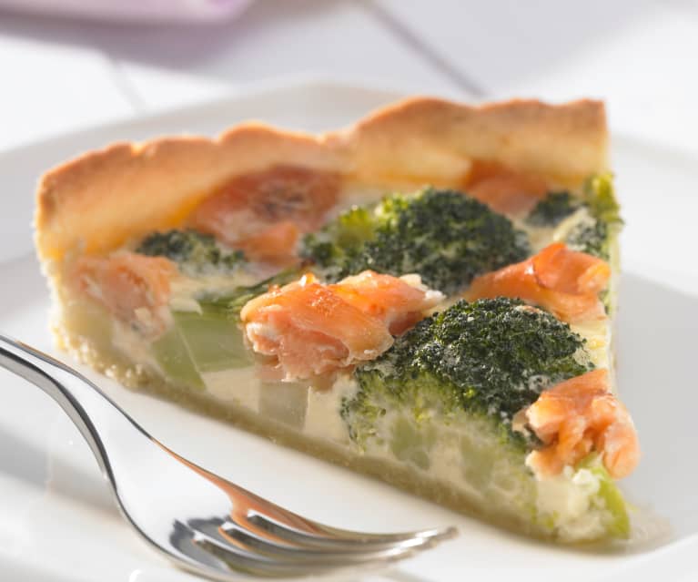 Brokkoli Lachs Quiche Cookidoo The Official Thermomix Recipe Platform