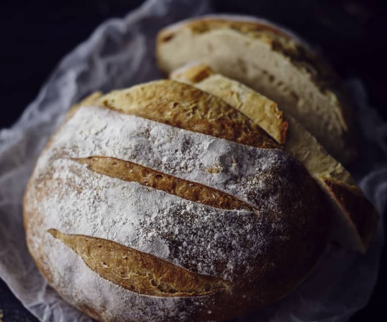 Pain d'épeautre et de blé