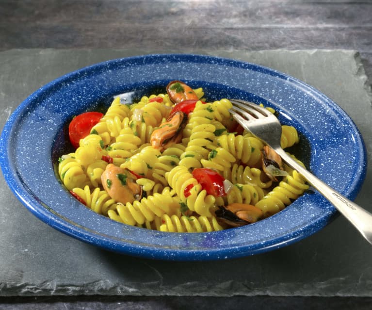 Fusilli alle cozze piccanti