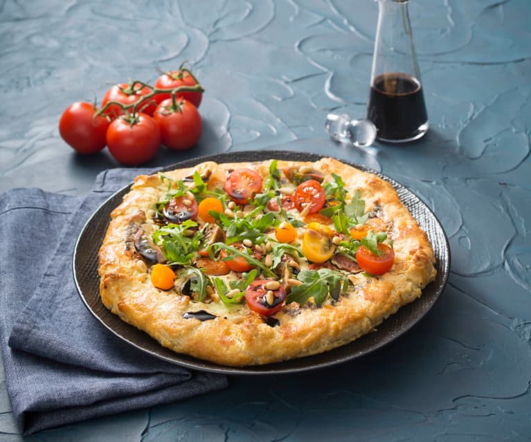 Fresh tomato tart