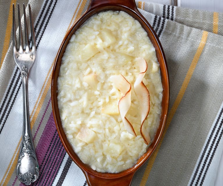 Risotto pere e Taleggio