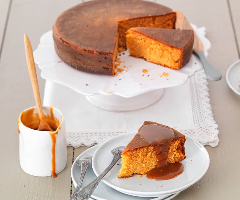 Gâteau au chocolat et au caramel - Cookidoo® – la plateforme de recettes  officielle de Thermomix®