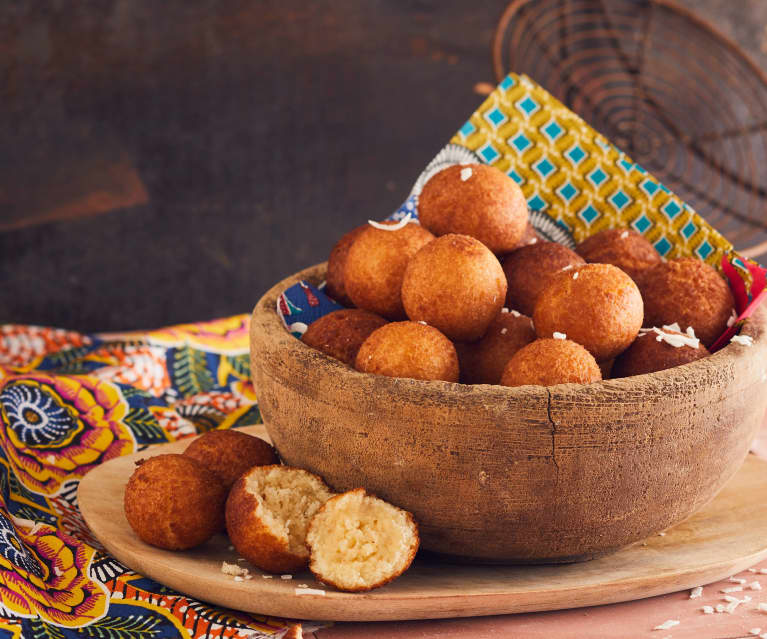 Beignets coco sénégalais