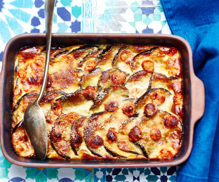 Gratin d'aubergine au parmesan - Cookidoo® – resmi Thermomix® tarif ...