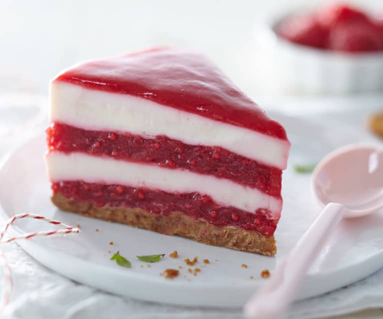 Cheesecake framboises