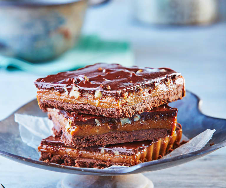 Bocaditos de chocolate y dulce de leche