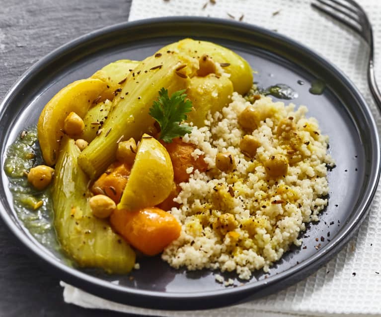 Tajine de légumes racines au carvi