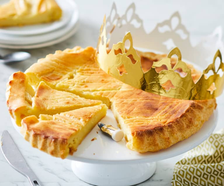 Galette des rois Franc-Comtoise à la fleur d'oranger - Recette par