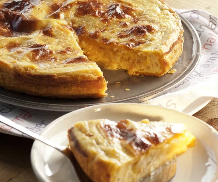 Tortilla de patata en hojaldre