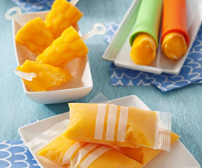 Mango Ice Lollies