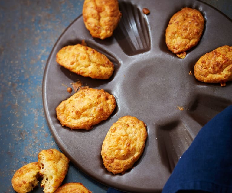 Madeleines jambon-comté