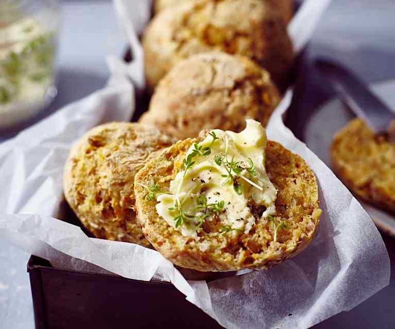 Grünkernbrötchen