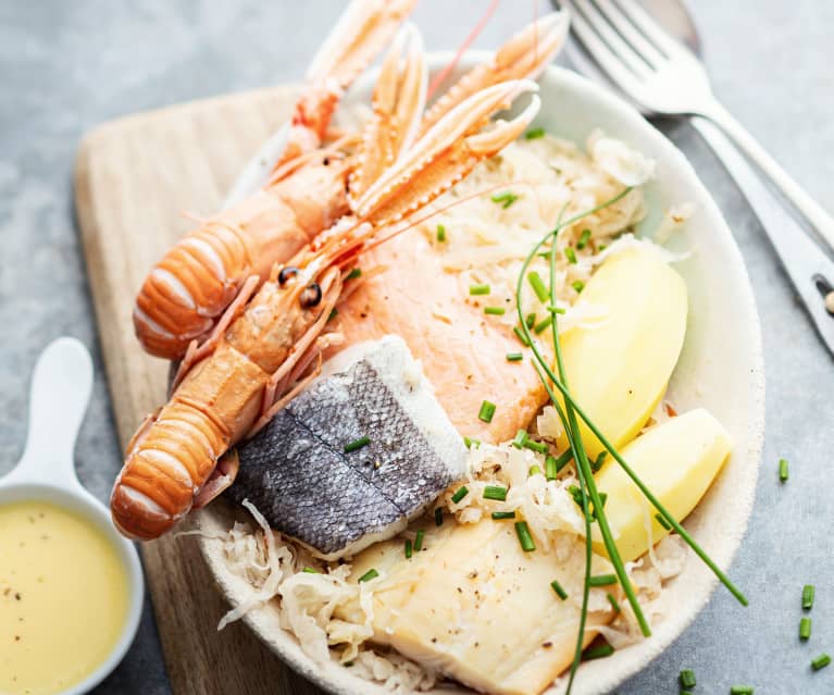 Choucroute de la mer au beurre blanc - Cookidoo® – the official Thermomix®  recipe platform