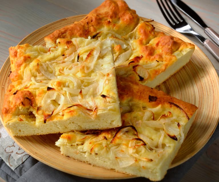 Focaccia aux oignons