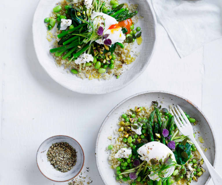 Green quinoa breakfast bowl (Post-natal)