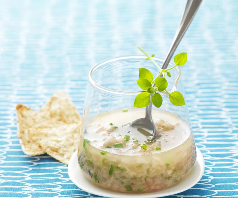 Vinaigrette au cidre et échalotes