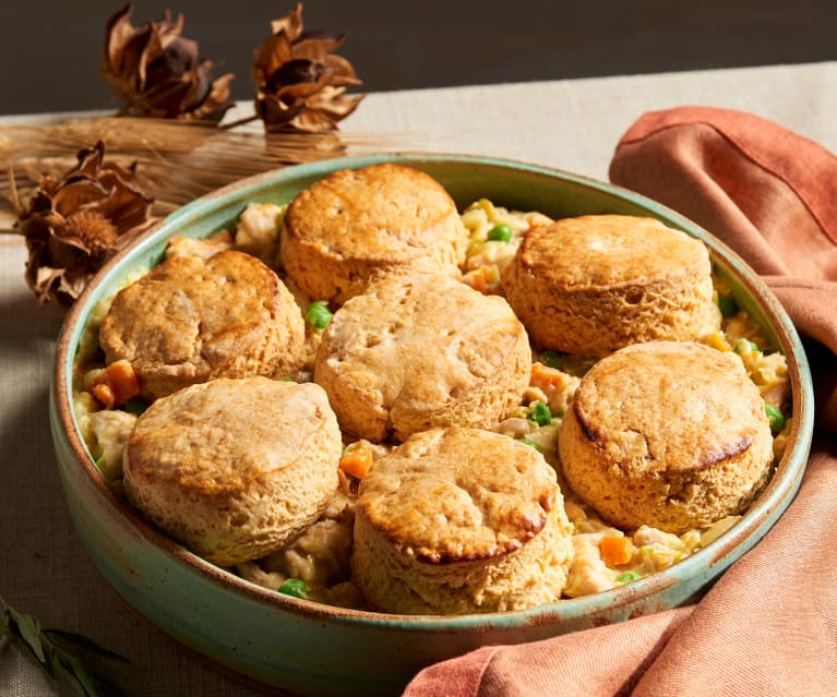 Biscuit Chicken Pot Pie