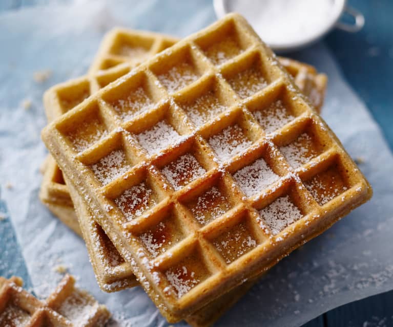 Gofres caseros o waffles. Cómo hacer masa de gofres