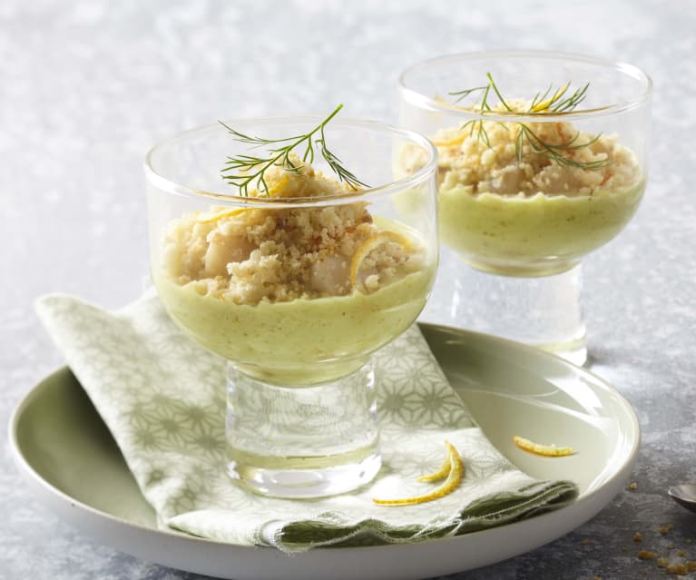 Verrine apéritive concombre, pomme et saumon fumé - Cookidoo® – the  official Thermomix® recipe platform