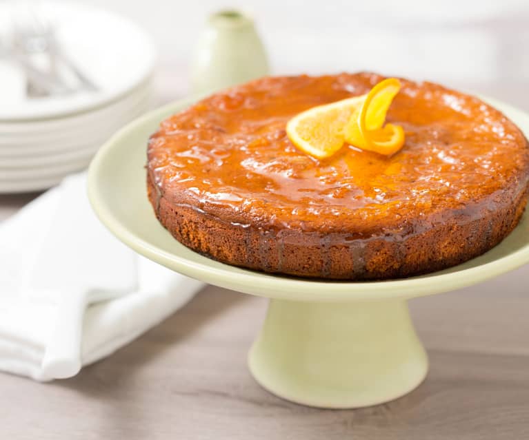 Sugar-Free Whole Orange Flourless Cake (Without Boiling or Peeling)