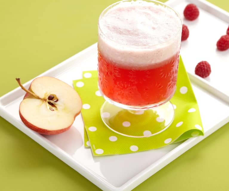 Jus acidulé pomme-framboise