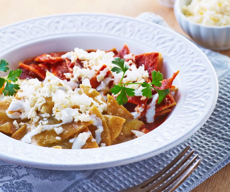 Chilaquiles divorciados