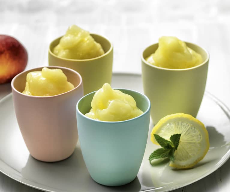 Quick Fruit Sorbet