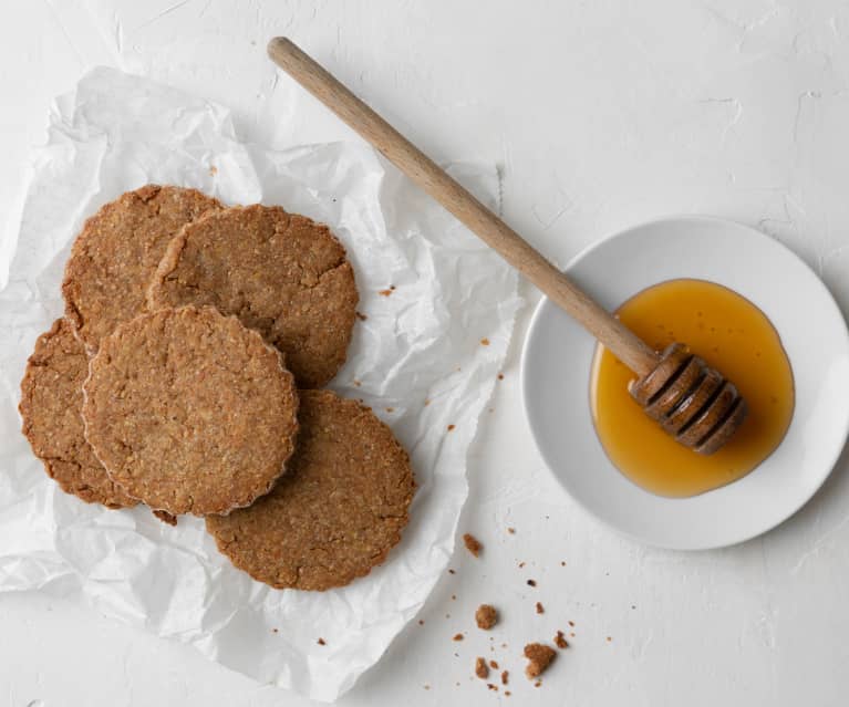 Galletas integrales de miel