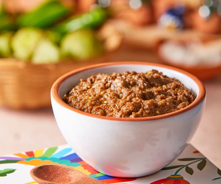 Salsa de chile serrano toreado - Cookidoo® – the official Thermomix® recipe  platform