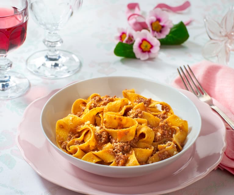 Pappardelle al sugo di agnello