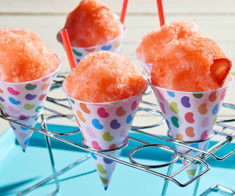 Recette des Snow Cones Américains : Flocons de Glace au Sirop