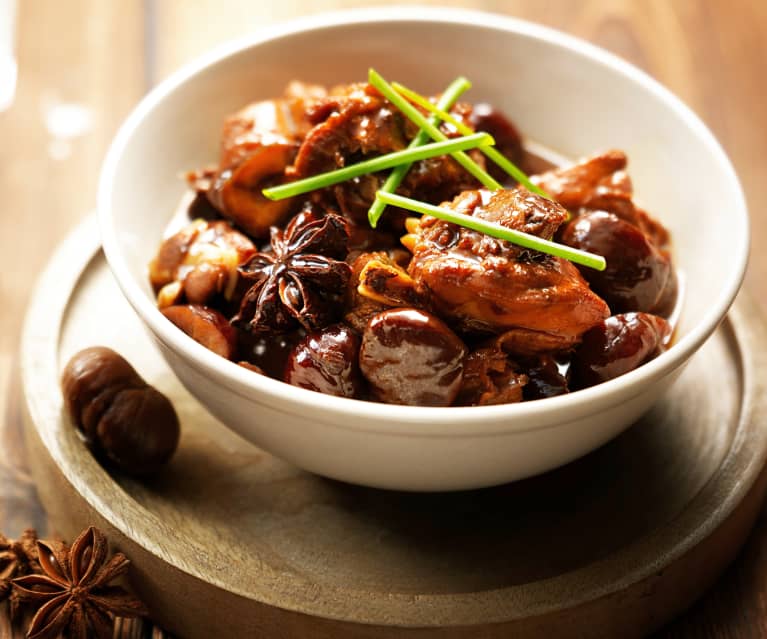 Braised Chicken with Chestnuts