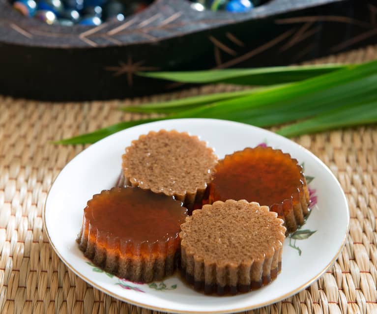 Agar-Agar Gula Melaka (Palm Sugar Agar-Agar Jelly)