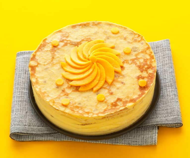 Gateau De Crepes A La Mangue Cookidoo La Plataforma De Recetas Oficial De Thermomix