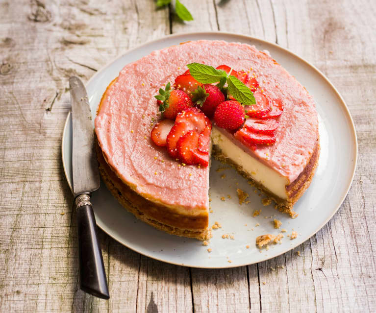 Cheesecake fraise-ricotta