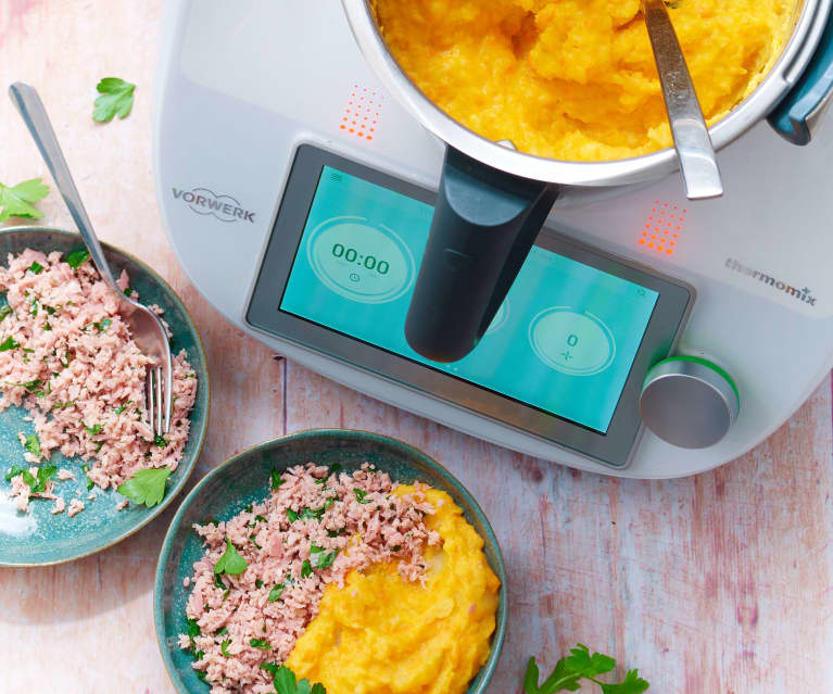 Risotto de coquillettes à la courge et au jambon blanc - Cookidoo® – la  nostra piattaforma ufficiale di ricette per Thermomix®