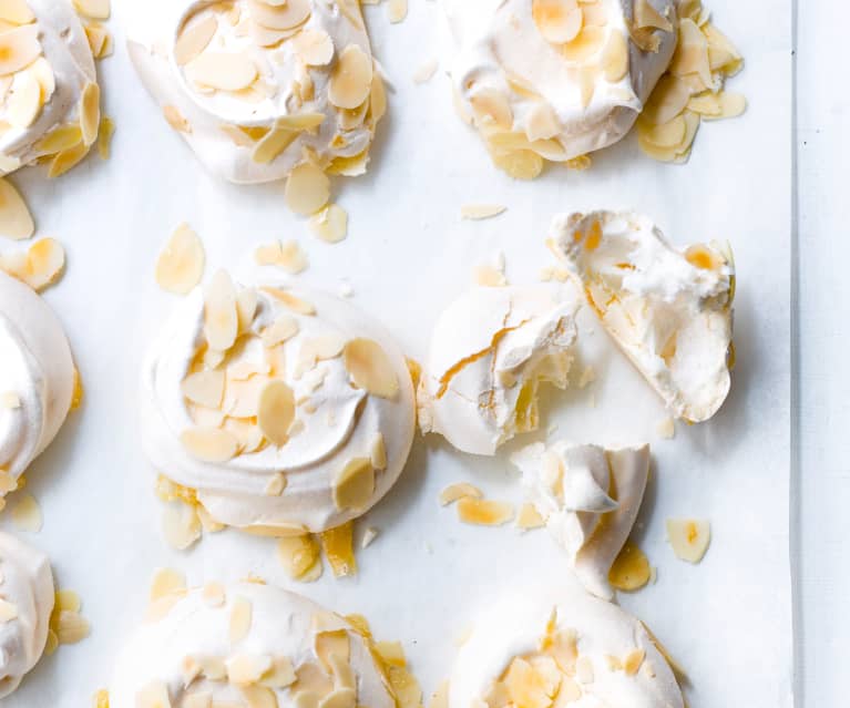 Petites meringues aux amandes