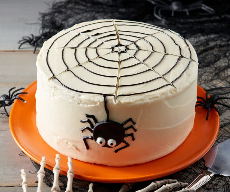 Spooky Black Velvet Halloween Cake - Bakers Table