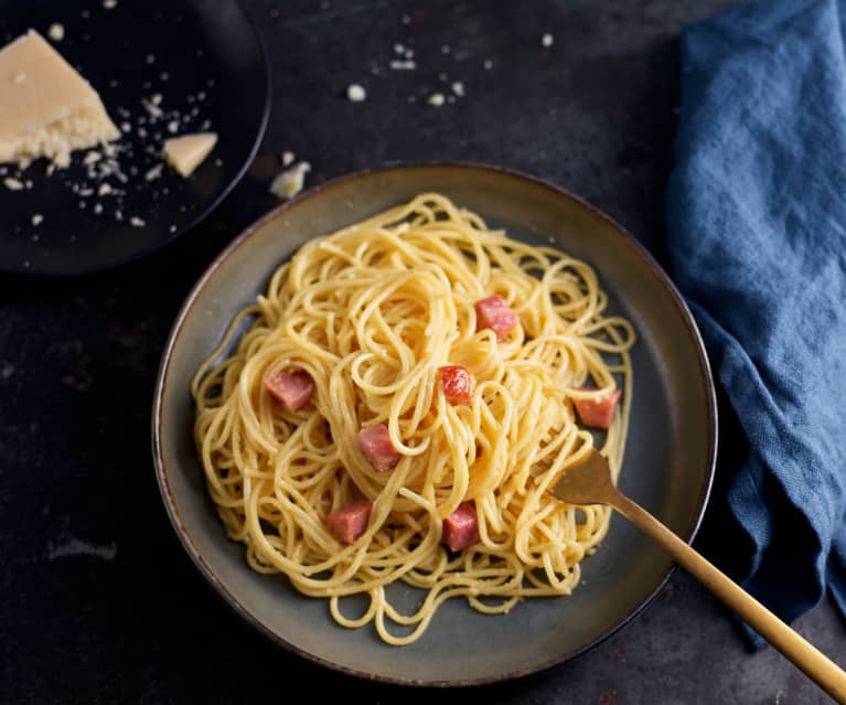 Esparguete à carbonara