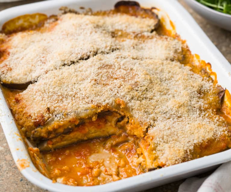  Aubergine Parmigiana - Parmigiana di melanzane