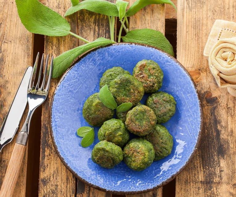 Polpettine di spinaci e ricotta