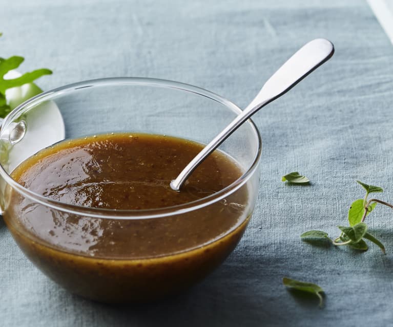 Vinaigrette balsamique à la moutarde