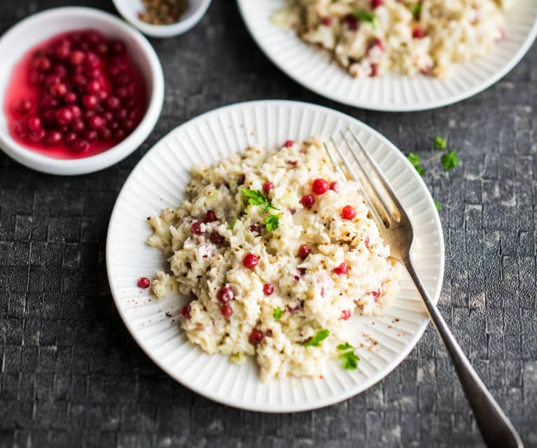 Salade de chou aux airelles