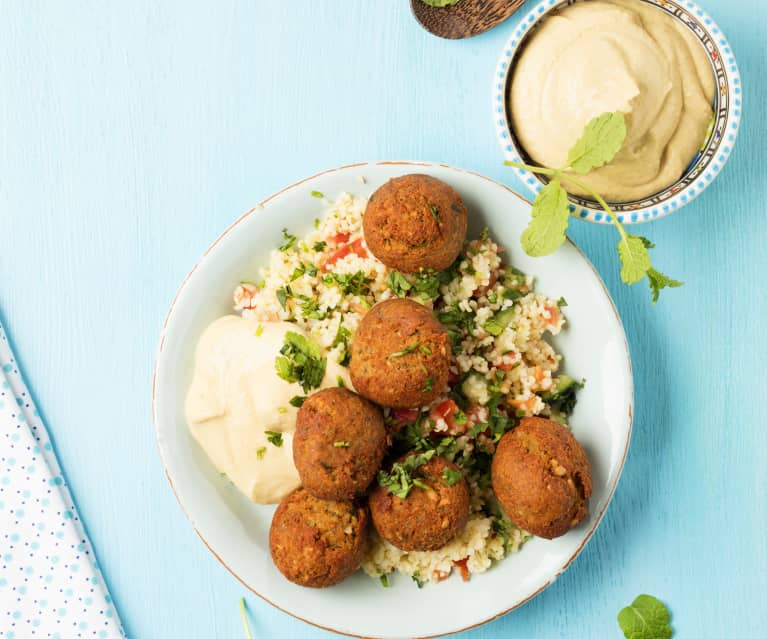 Orientalische Falafel Bowl